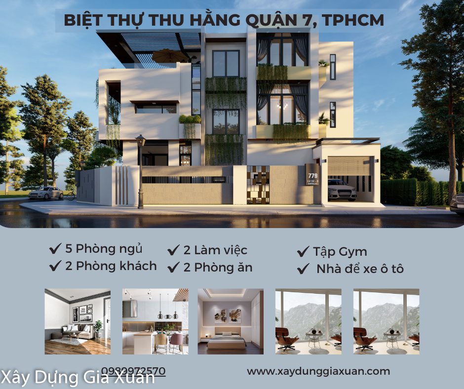 Công Ty Xây Dựng Biệt Thự Thu Hằng Tại Quận 7 TPHCM