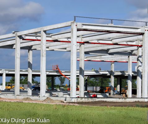 Xây Dựng Khung và Thi Công Xây Dựng Nhà Xưởng Quy Trình Kỹ Thuật và Điều Cần Lưu Ý